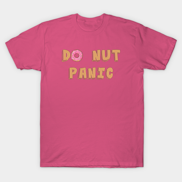 donut panic t shirt